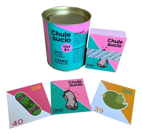 Juego De Mesa Chule Sucio- Chau Pantallas - Imagen 2