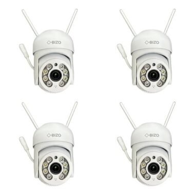 Camara Domo Seguridad Wifi Ip Exterior Ptz Full Hd X 4 - Uh