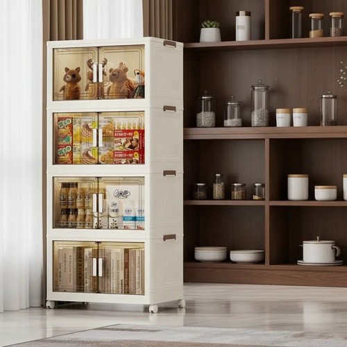 Organizador Apilable 1 Nivel Sin Ruedas 60cm Ancho - Imagen 4