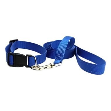 Correa Para Mascotas Fina Con Collar - Uh