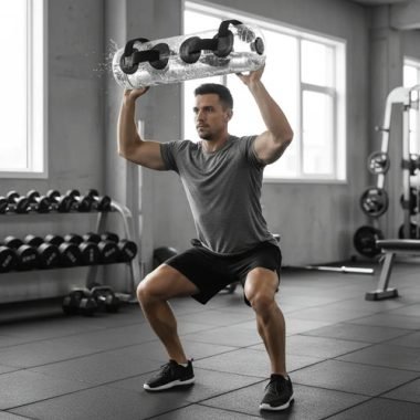 Bolsa De Agua Fitness Entrenamiento Ajust. Hasta 25kg - Uh