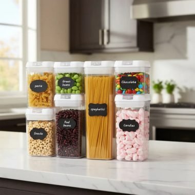 Tupper Organizador Frascos Hermeticos Sellables Set X 7 - Uh