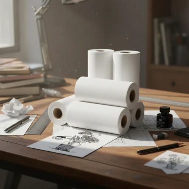 Rollo Autoadhesivo Para Mini Impresora Pack X 5 Unidades -uh