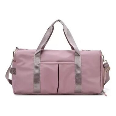 Bolsa De Viagem De Grande Capacidade, Anti-respingos E Resis Color Rosa