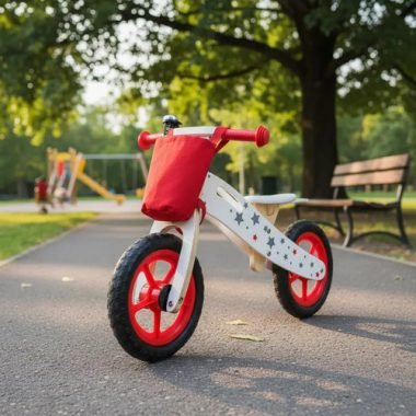 Bicicleta De Madera Para Niños