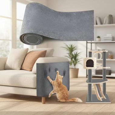 Rascador Gato Adhesivo 30x30cm Protector Muebles Sofá - Uh
