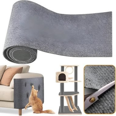 Rascador Gato Adhesivo 100x40cm Protector Muebles Sofá - Uh