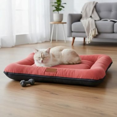 Cama 70cm Rectangular P Perros/ Cucha P Perros Y Gatos