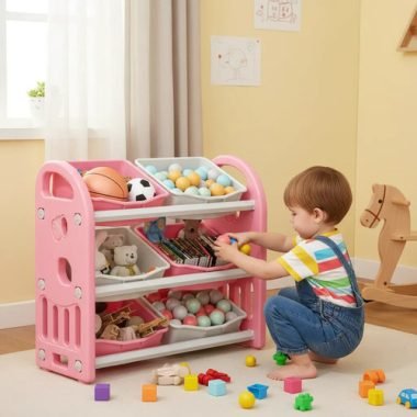 Organizador Estantería 6 Cajones Juguetes P/niños - Uh