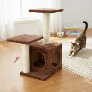 Rascador De Gato 3 Niveles / Árbol Para Gatos