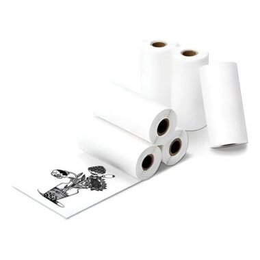 Rollo Termico Para Mini Impresora Pack X 5 Unidades -uh