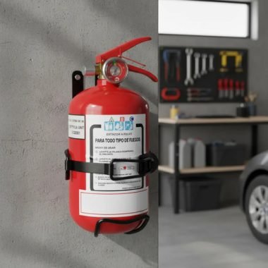 Extintor Bomberito Homologado Para Auto 1k Mata Fuego Auto