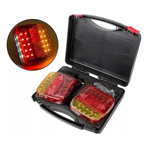 Faroles Trailer Luz Led Potente Trasera Inalámbrica - Uh