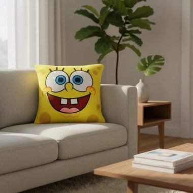 Almohadón Manta Bob Esponja