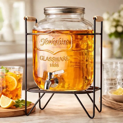 Dispensador Para Bebidas De Vidrio 5lt - Uh