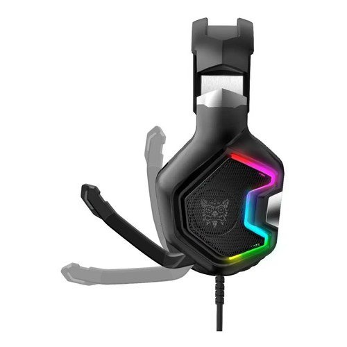 Auriculares Gamer Onikuma K10 Pro Negro Con Luz Led - Imagen 2