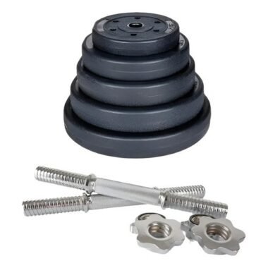 Kit 2 Mancuernas + 30 Kg De Pesas A Eleccion