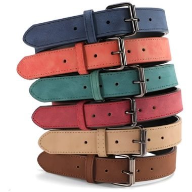 Collar De Cuero Para Mascotas - Uh