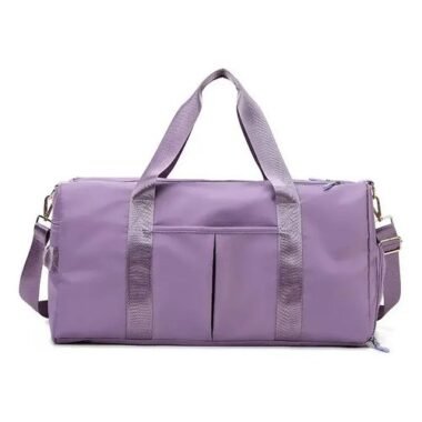 Bolsa De Viaje De Gran Capacidad, Antisalpicaduras Y Resistente Al Color Lila