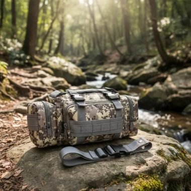 Mochila Riñonera Táctica Profesional Camping Pesca - Uh