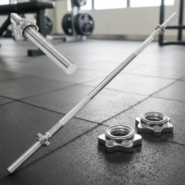 Barra De Hierro Para Discos 1.8 Metros / Gym