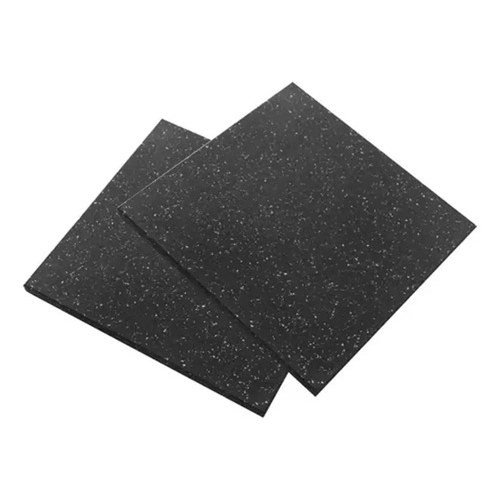Piso De Goma Caucho Gimnasio Crossfit 1m X 1m X 1.5cm - Uh