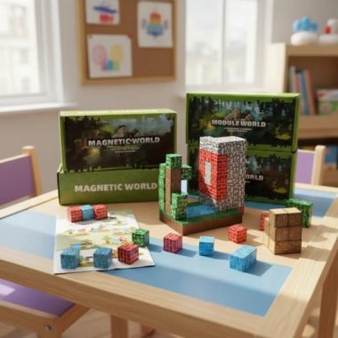 Bloques 75 pcs Magneticos Module World - Estilo Minecraft