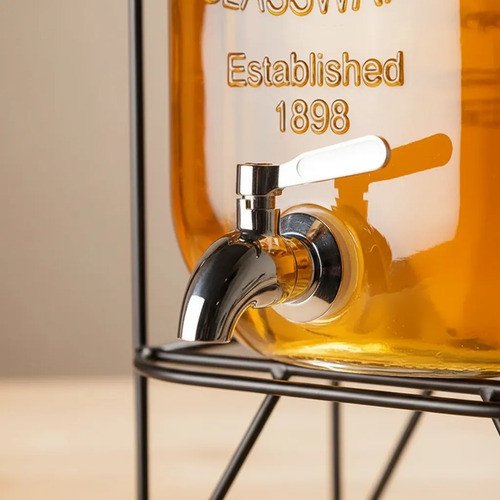 Dispensador Para Bebidas De Vidrio 5lt - Uh - Imagen 4
