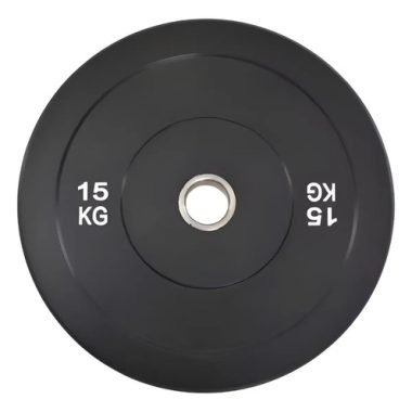 Bumper Plate 15kg Disco Olimpico Musculación Gym - Uh