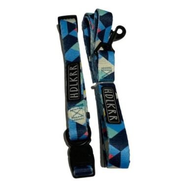 Correa Para Mascotas Con Collar Multicolor