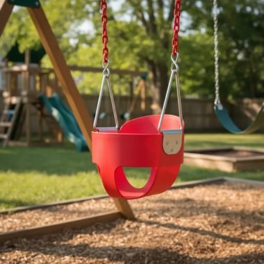 Hamaca Niños Bebes De Goma Con Cadenas
