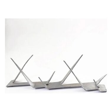 Pinchos O Puas De Seguridad Para Muro Acero Galv 1,25mts- Uh