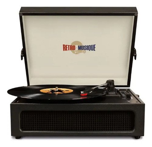 Tocadiscos Vinilo Retro Musique Kxrm28 Bt Fm Color Marrón 220v