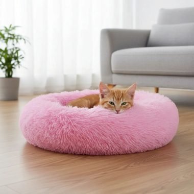 Cama 50cm / Cucha / Colchón Para Perros - Rosado