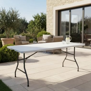 Mesa Camping Plegable Valija Jardin Playa 1.80 M Profesional