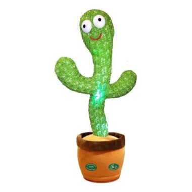 Peluche Cactus Bailarin Canciones Imita Y Graba Color - Uh