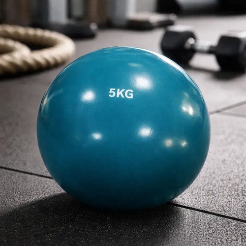 Medicine Ball 5kg Lanzamiento Sin Pique Entrenamiento - Uh - Imagen 2