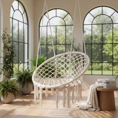 Hamaca Silla Colgante Redonda Sillon Exterior Interior - Uh
