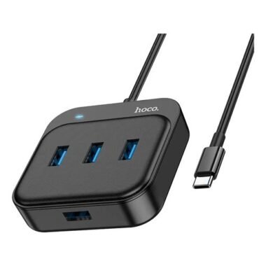 Convertidor Hoco Hb31 Easy 4 En 1 Usb-c / Type-c A Usb