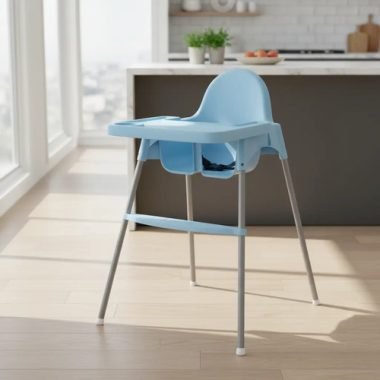 Silla De Comer Para Bebe Plegable Practica Segura