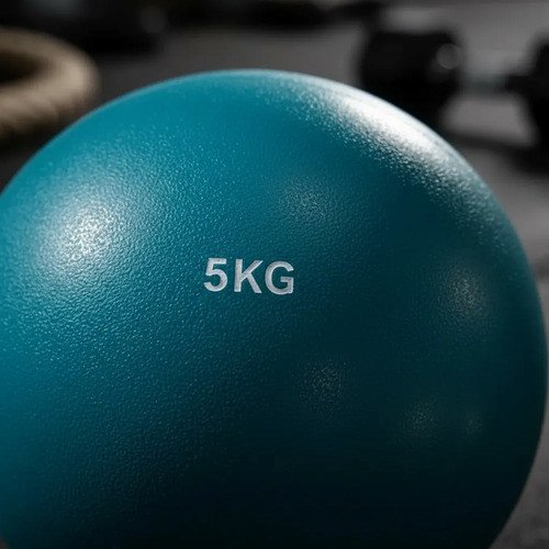 Medicine Ball 5kg Lanzamiento Sin Pique Entrenamiento - Uh - Imagen 3