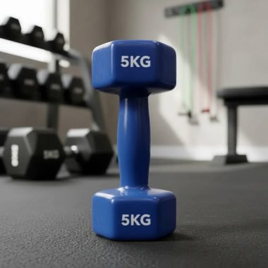 Mancuerna 5 Kg Revestida En Vinilo Excelente Calidad Ok Pro