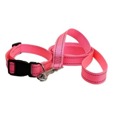 Correa Para Mascotas Gruesa Con Collar - Uh