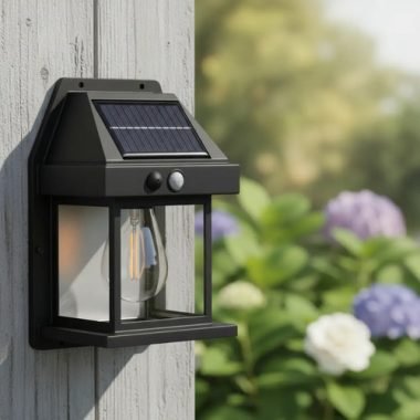 Farol Solar Led Exterior C/sensor Movimiento Y Batería - Uh