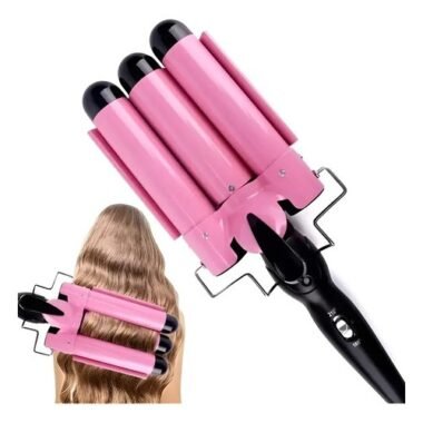 Buclera Rizador Ondulado Pelo Pro 3 Tubos Ceramica - Uh