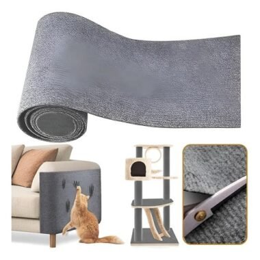 Rascador Gato Adhesivo 60x30cm Protector Muebles Sofá - Uh