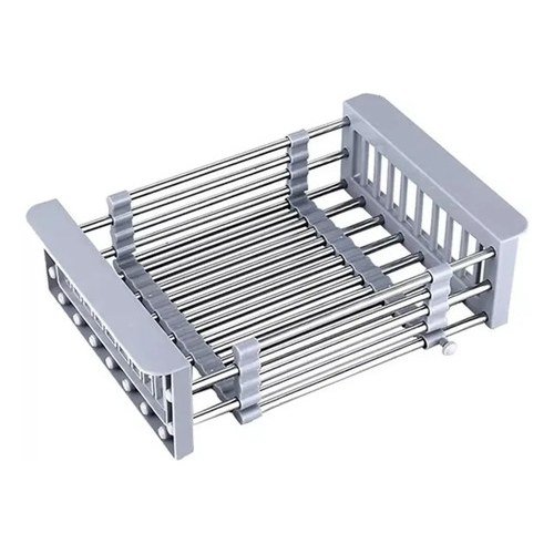 Secaplatos Extensible Para Bacha Escurridor Frutas Cocina Xl - Imagen 3
