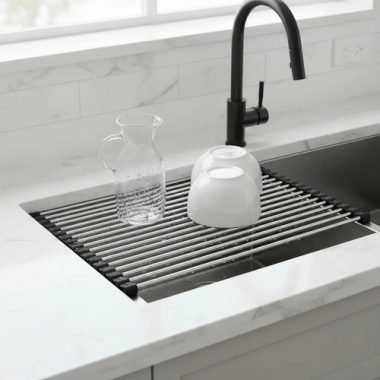 Escurridor Extensible Secaplatos Enrollable Bacha Grande -uh
