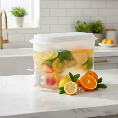 Recipiente De Agua Dispensador Bebidas Jarra De Nevera - Uh