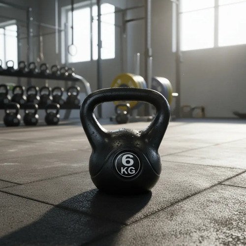 Pesa Rusa Kettlebell 6kg Mancuerna